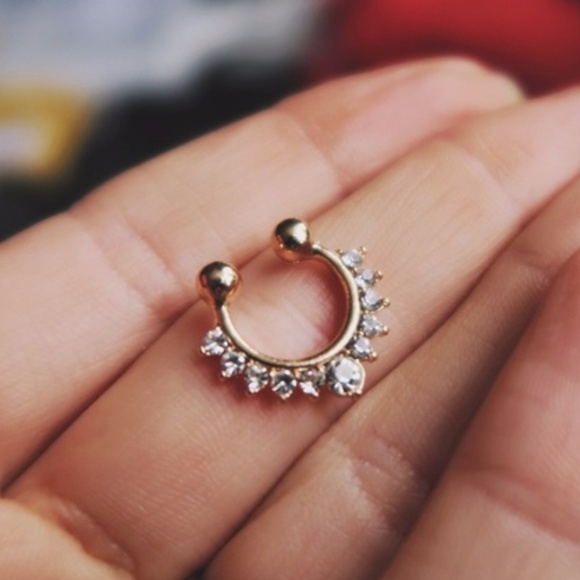 Womens Septum Nose Ring - Picture 1 of 4